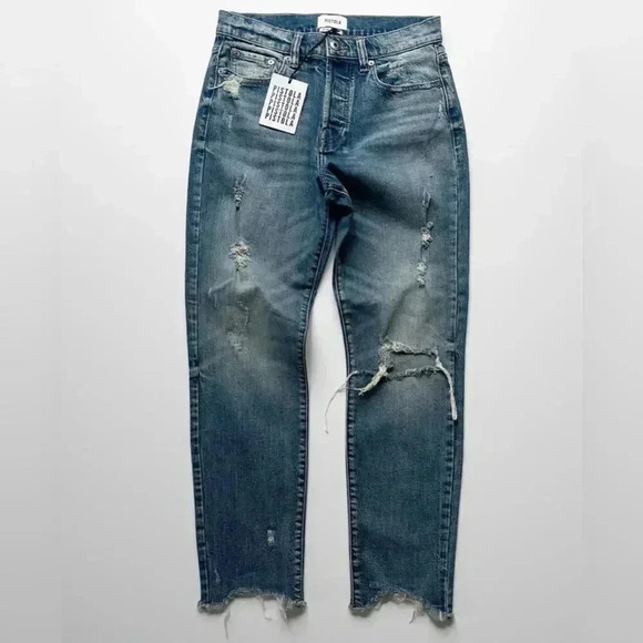 Pistola Nico High Rise Mom Fit Jeans in Bluegrass Wash Size 27 NWT - Picture 7 of 9